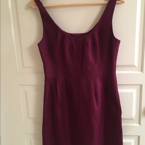J. Crew burgundy dress, 6 - Picture 2 of 4